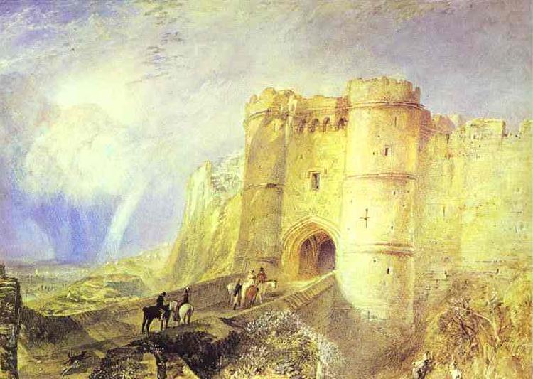 Carisbrook Castle Isle of Wight, J.M.W. Turner